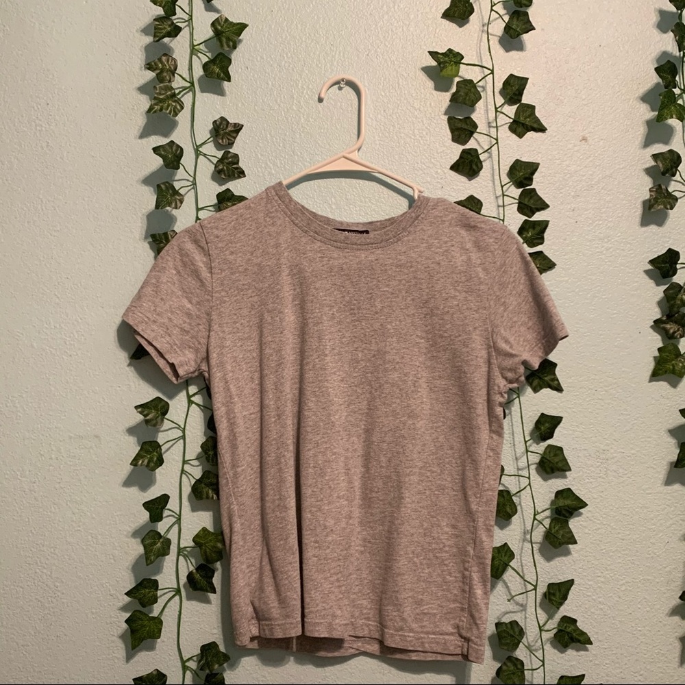 Grey brandy top